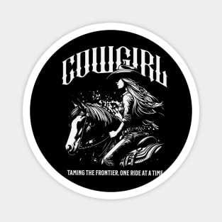 American Cowgirl | T Shirt Design Magnet
